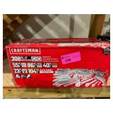 New Craftsman 308 Metric and SAE Mechanics Tool Set