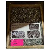 Manganese Steel Safety Chain, 49.2ft L