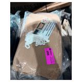 Yellow Outdoor Patio Fabric Screen Cover, 65.62ft x 6.56ft