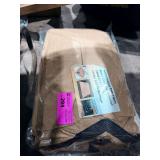 Yellow Outdoor Patio Fabric Screen Cover, 65.62ft x 6.56ft