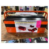 3-Tier Portable Folding Steel Tool Chest