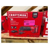 New Craftsman CMCE500D1 Oscilating Tool Kit with Battery and Charger