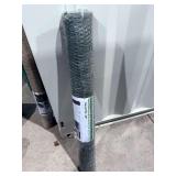 Rust Resistant Galvanized Steel Wire Mesh, 3.3ft H x 82ft L