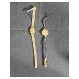 Lot - (2) 10k Gold Watches