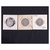 Lot - (3) Barber Quarters