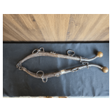 Set of Antique Metal Hames