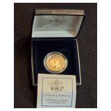 1999 Susan B. Anthony Proof Dollar Coin with Case and COA
