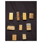 Lot - (9) Assorted Lighters