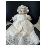 Vintage Grace Putnam Doll in Antique Gown and Bonnet