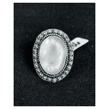 Rose Quartz Ring - Size: 7