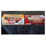 Lot - (1) Action Racing Tony Stewart #20 Pontiac Grand Prix 1:24 Scale Diecast Model Car in Box and (1) #20 Tony Stewart Acrylic Candy Dish