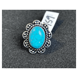 Turquoise (sy.) Ring - Size: 9