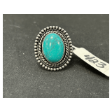 Turquoise (sy.) Ring - Size: 7