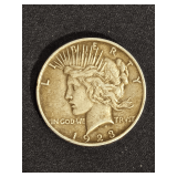 1923 Peace Silver Dollar
