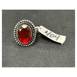 Garnet Ring - Size: 6