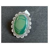 Green Onyx Ring - Size: 8