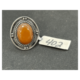 Red Onyx Ring - Size: 6