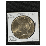 1924 Peace Silver Dollar