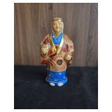Vintage Japanese Hand Painted Kutani Jotomba Porcelain Woman