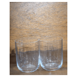 Lot - (2) Villeroy Boch Scotch Whiskey Glasses