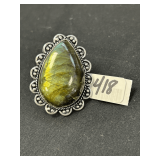 Labradorite Ring - Size: 6