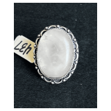 Rose Quartz Ring - Size: 7