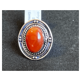 Red Onyx Ring - Size: 7