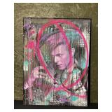 Signed Canvas David Bowie Artwork