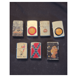 Lot - (7) Assorted Lighters