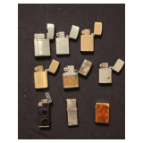 Lot - (9) Assorted Lighters