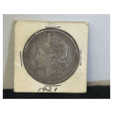 1921 Peace Silver Dollar