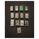 Lot - (13) Assorted Lighters