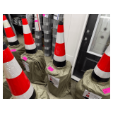 New Safety Traffic Cones, 27in Tall
