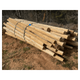 Untreated Wood Posts, Assorted Diameters and Lengths