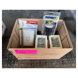 Lot - Switch Kit, Wiremolds, Locking Plug