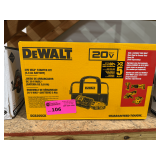 New Dewalt 20 Volt 5-Hour Battery, Charger, and Bag