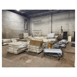 Large Lot - Retail Double-Sided Gondola Shelving