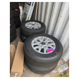 (4) Toyota Wheels and Goodyear 245/70/17 Tires