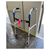 Deluxe Trigger Release Folding Walker by Drive Medical