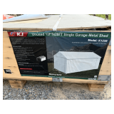 2025 KJ Unused K1220 12ft x 20ft Single Garage Metal Shed