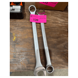 New Black Hawk USA Combination Wrenches, 1-1/8 and 1-1/4