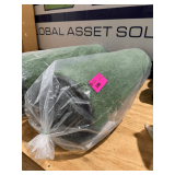 Artificial Grass Turf with Rubber Backing and Drainage Holes, 0.8in Pile Height, 49.2ft Long x 3.3ft Wide