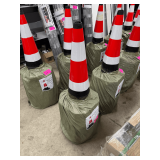 New Safety Traffic Cones, 27in Tall