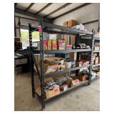 Industrial Shelf, 77in x 78in x 24in, Contents not included