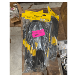 (4) New 10-Pc Stanley Rubber Bungee Cords, Assorted Sizes