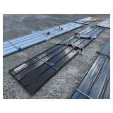 (70) Pcs Brown Metal Roof Panels, 16ft Long x 3ft Wide