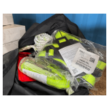 Complete Roof Fall Protection Set - Rope, Harness, and Bag