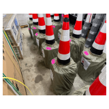 New Safety Traffic Cones, 27in Tall