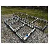 Metal Forklift Pallet, 10ft Long x 3ft Wide