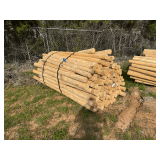 Untreated Wood Posts, Assorted Diameters and Lengths